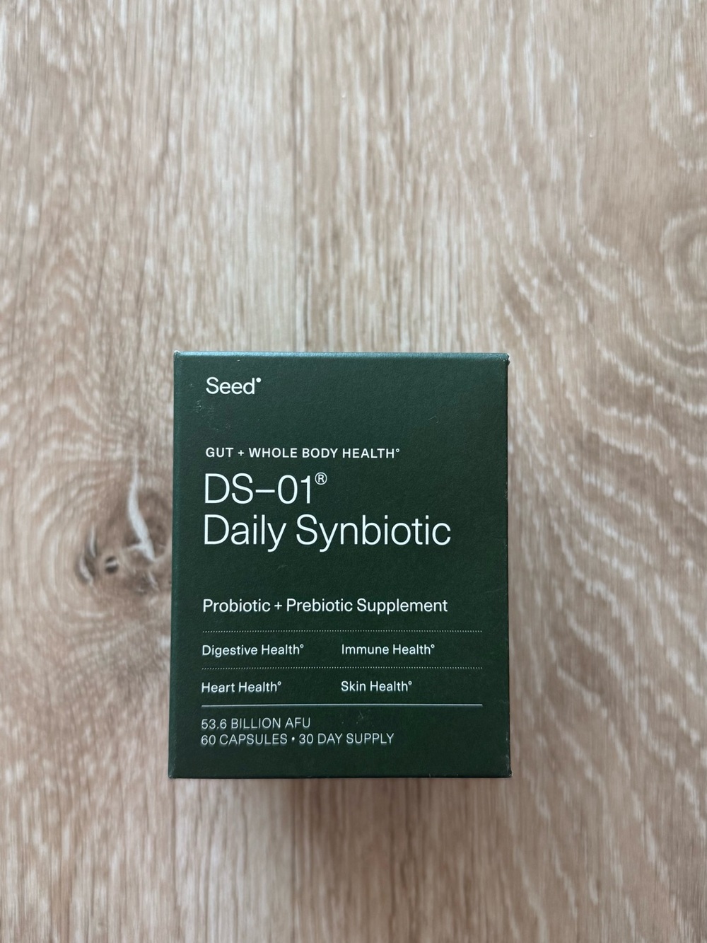 Seed DS-01 Daily Synbiotic Probiotic + Prebiotic